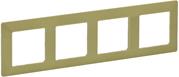 Рамка 4х цвят Лайм Valena Life Legrand, LEGRAND, 754084