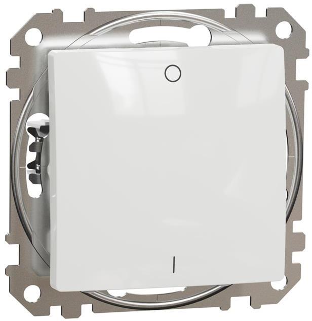 Двуполюсен ключ 16A цвят Бял Sedna SE, SCHNEIDER ELECTRIC, SDD111162