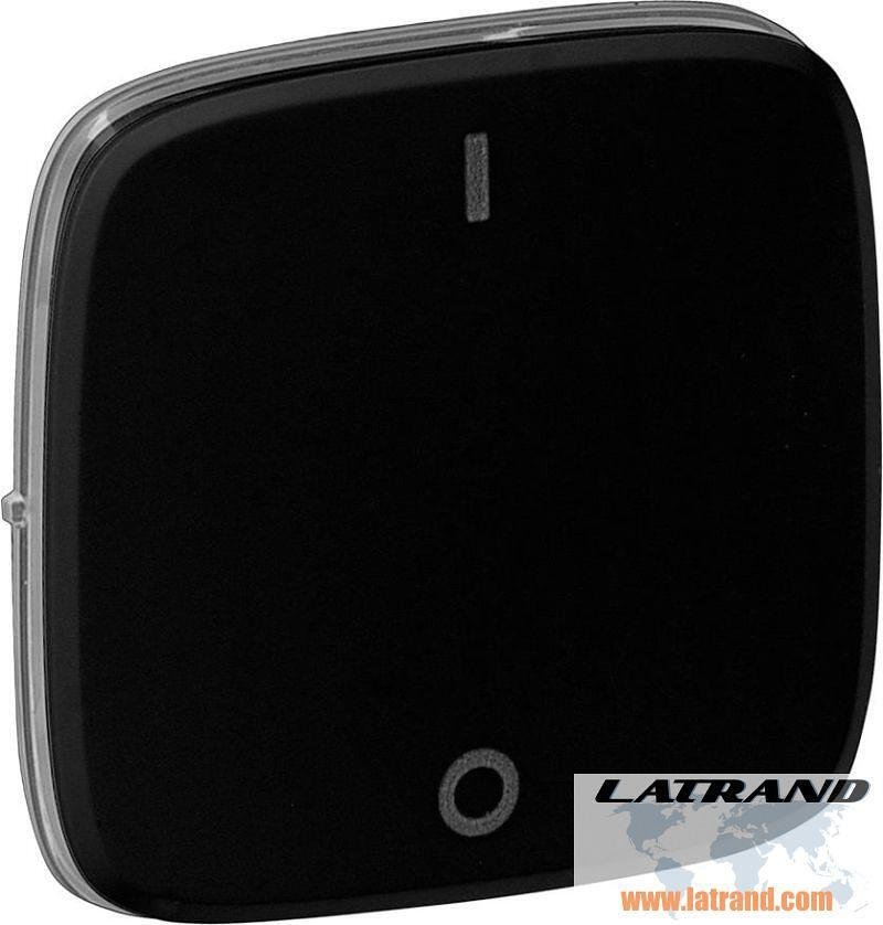 Лицев панел за двуполюсен ключ 1/0 цвят Черно Valena Allure Legrand - 755128