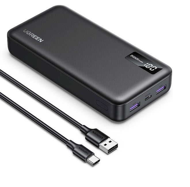 POWER BANK PB312 20 000mAh  PD 22.5W UGREEN - ЧЕРЕН