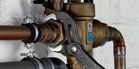 Клещи раздвижени Cobra, червена ръкохватка 300мм, Knipex - K8701300