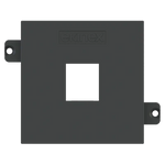 Лицев панел за 1х RJ45 Keystone 55x55 Fenix Grey Bromine EKINEX, EK-KSC-1K-FGB