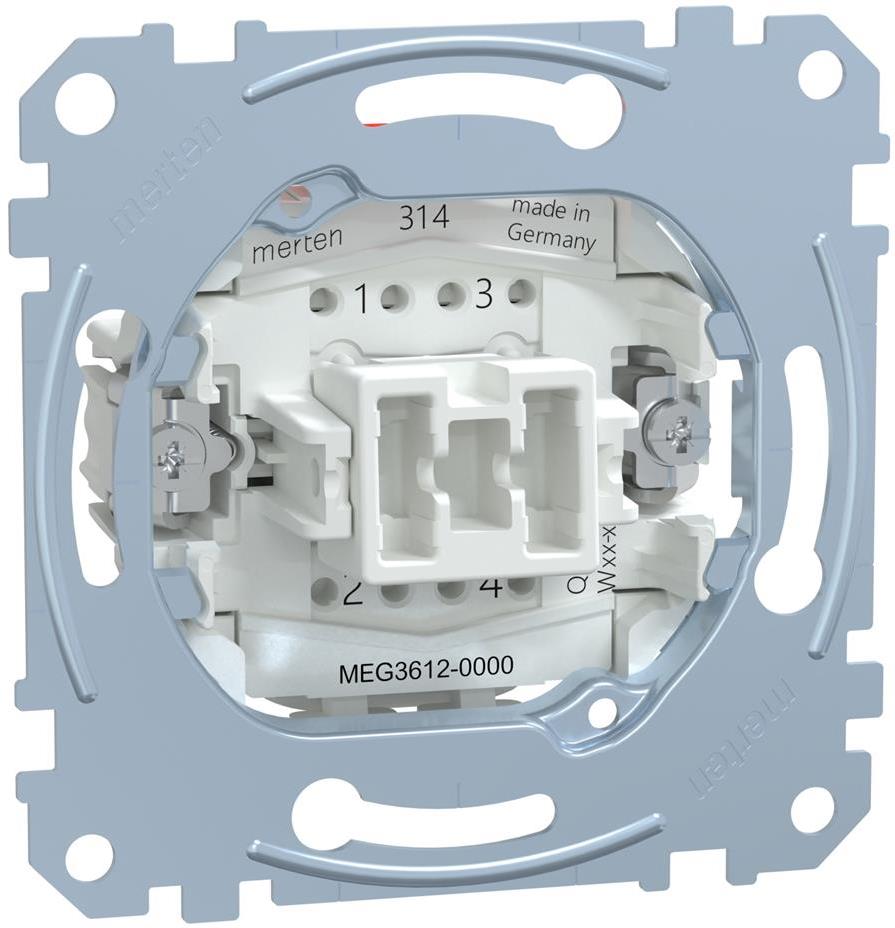 Бойлерен ключ 16A механизъм Merten SE /без лиц. панели за Antique/, SCHNEIDER ELECTRIC, MEG3612-0000
