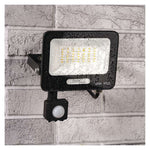 Прожектор LED 30W 4000K 3000lm 120° x 120° 20000h IP65 черен с датчик GLARO EMOS, ZS2334B
