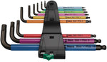 Комплект шестограми, 9х (1.5…10), в щипка, 950 SPKL L-key Multicolour 1 Wera - W022089
