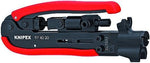 Инструмент за кримпване на F и BNC конектори RG6/11/59, Knipex - K974020SB