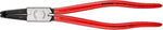 Зегер клещи под ъгъл 90°, Ø85-140мм, червена ръкохватка 300мм, Knipex - K4421J41