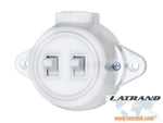ATRA - Сериен ключ 10A открит монтаж IP21 бял - 5125, АТРА