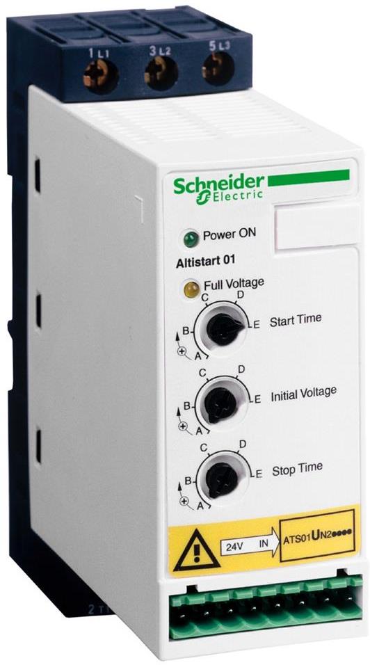 Софтстартер 3P 5.5kW ATS01 12A 380...415V IP20 SE, SCHNEIDER ELECTRIC НИСКО НАПРЕЖЕНИЕ, ATS01N212QN