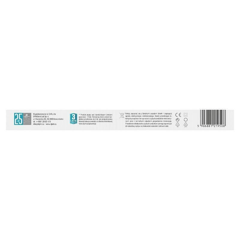 Конектор за магнитни релси с кабел M-LINE, черен, 1 м, DPM, MTL-PB