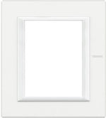 Рамка 3+3 мод. (на два реда) правоъгълна White monochrom Axolute Bticino, BTICINO, HA4826HD