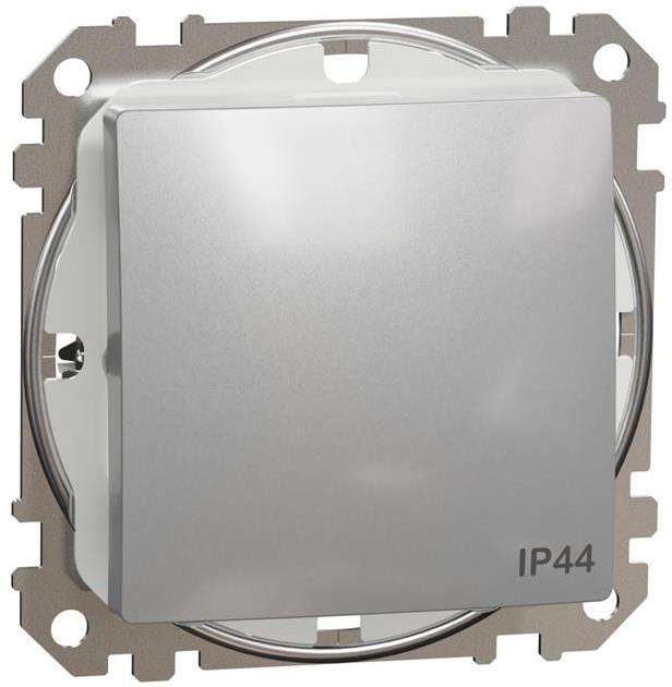 Еднополюсен ключ IP44 цвят Алуминий Sedna SE, SCHNEIDER ELECTRIC, SDD213101