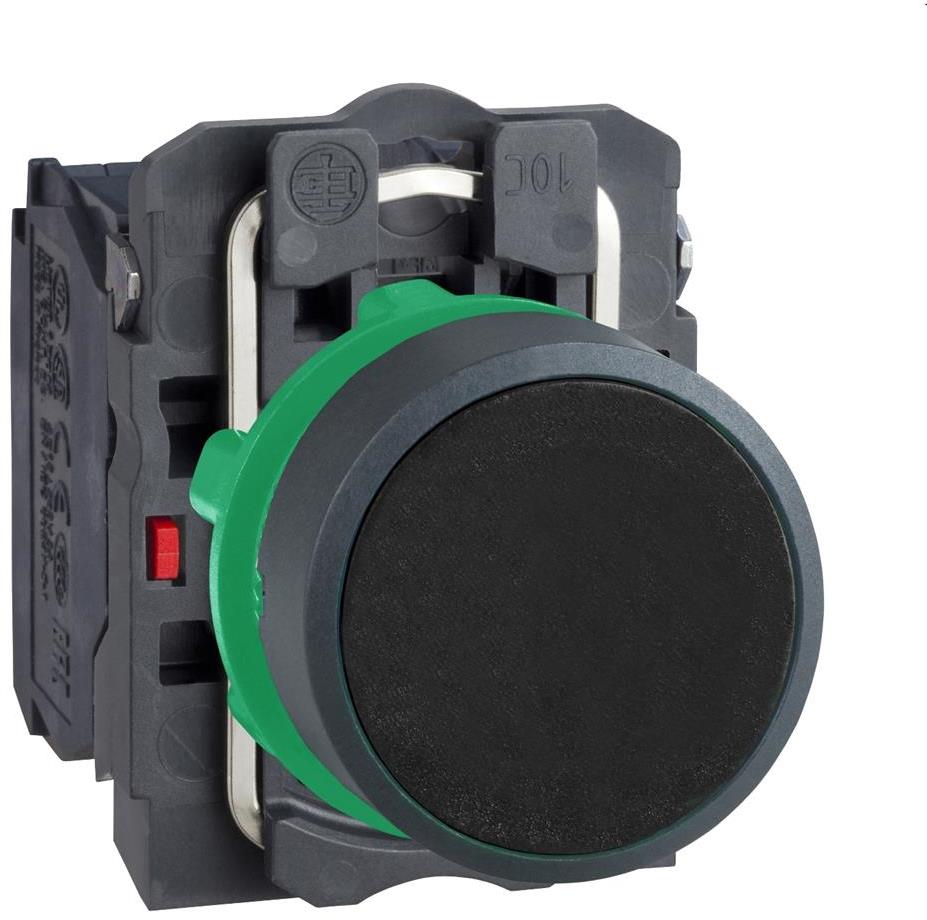 Бутон сглобен черен 1NO-1NC Ø22mm XB5 SE, SCHNEIDER ELECTRIC НИСКО НАПРЕЖЕНИЕ, XB5AA25