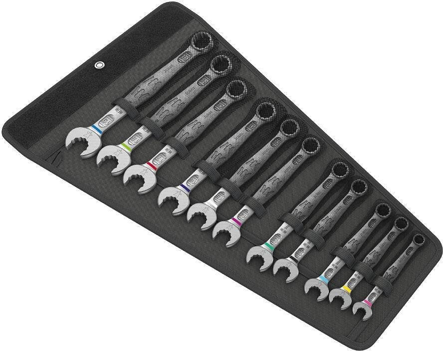 Комплект гаечни ключове, 11х (8…19), в калъф, 6003 Joker 11 Set 1 Wera - W020231