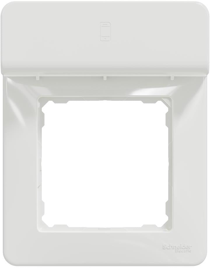 Рамка 1х с поставка за телефон цвят Бял Sedna SE, SCHNEIDER ELECTRIC, SDD311809