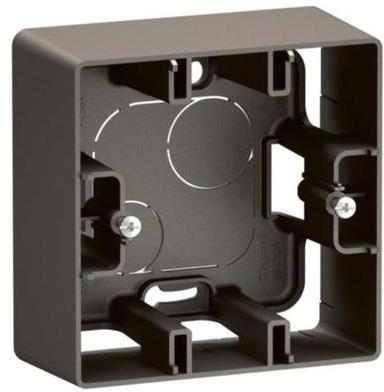 Конзола единична за открит монтаж цвят Сив Niloe New Legrand, LEGRAND, NP161MG