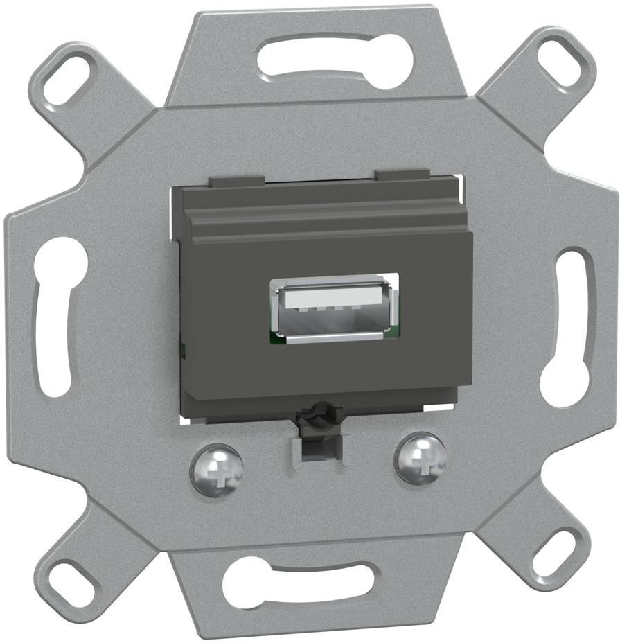 Розетка USB за данни механизъм Merten SE, SCHNEIDER ELECTRIC, MEG4581-0000