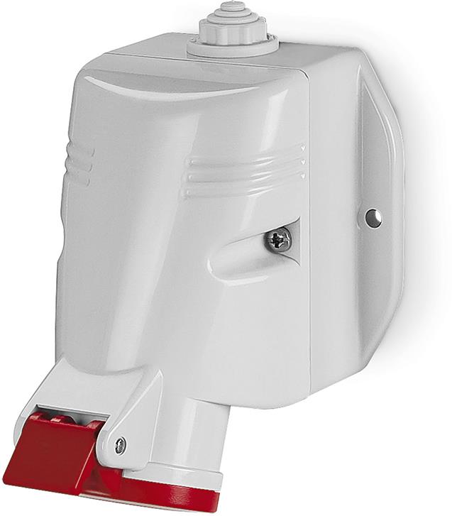 Промишлен контакт 3P+Е 32A 3h IP44 серия Optima модел Top Scame, SCAME, 513.32564T