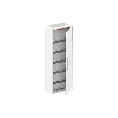 Табло за открит монтаж ComfortLine 5х12мод. CA15V с плътна метална врата IP44 и Н и РЕ клеми ABB, 2CPX052182R9999