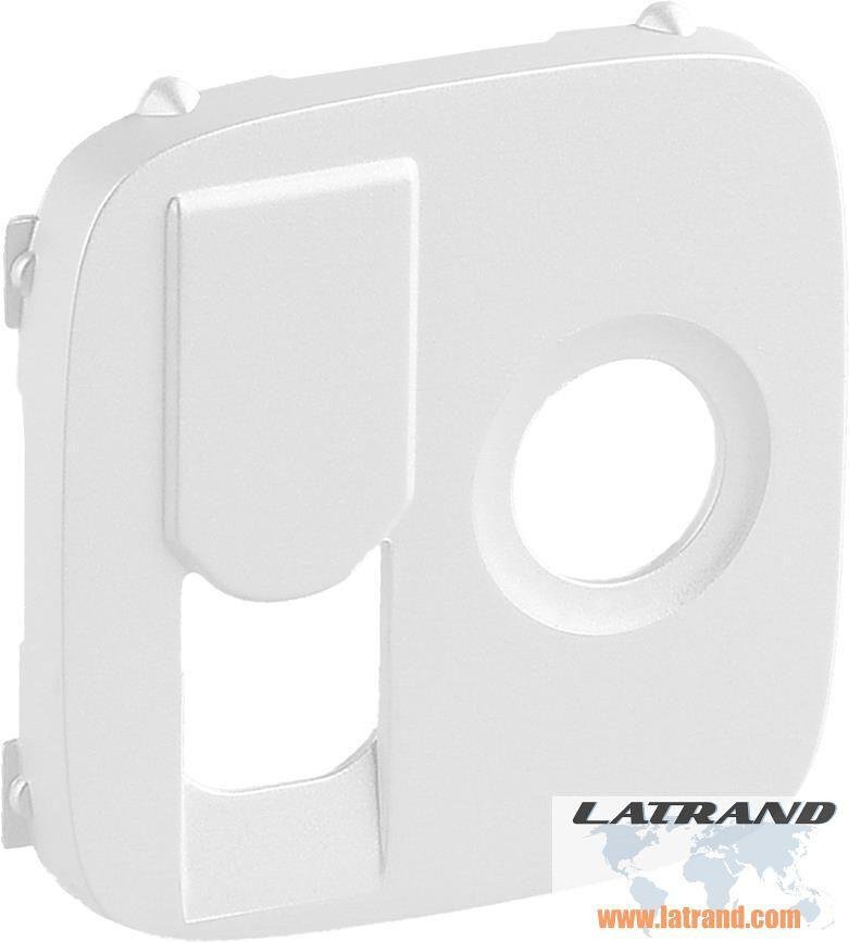 Лицев панел за TV+RJ45 розетка цвят Перла Valena Allure Legrand - 754839