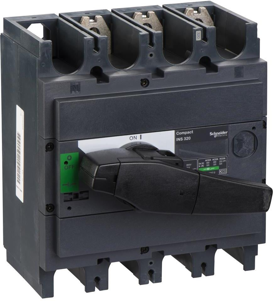 Товаров прекъсвач INS320 3P 320A с ръкохватка SE, SCHNEIDER ELECTRIC НИСКО НАПРЕЖЕНИЕ, 31108