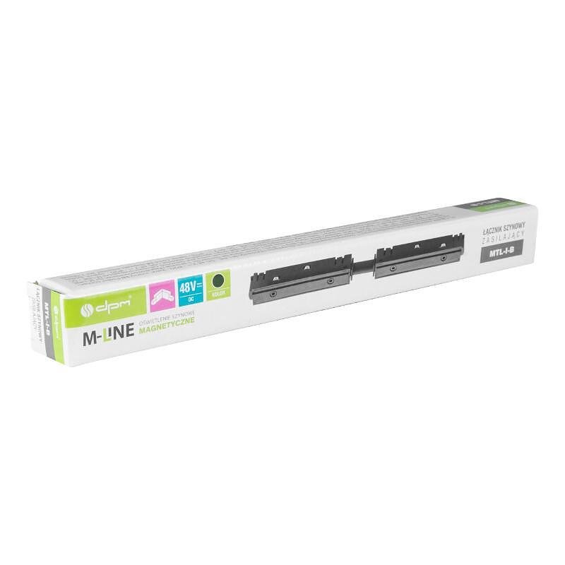 Захранващ магнитен конектор, M-LINE, черен, DPM, MTL-IB