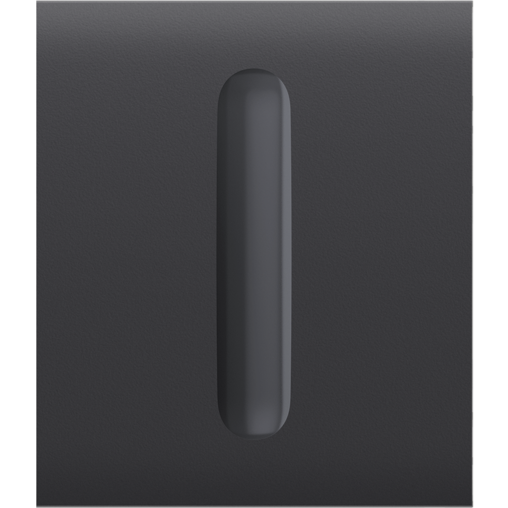 Лицев панел за Smart димер централен, графит, CenterButton Ajax, AJAX, 98587.256.GP1