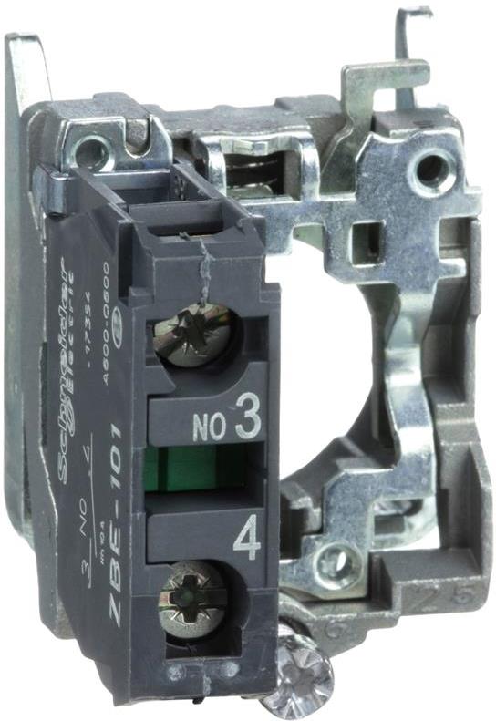 Основа с контактни блокове 1NO XB4 SE, SCHNEIDER ELECTRIC НИСКО НАПРЕЖЕНИЕ, ZB4BZ101