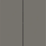 Лицев панел за 2 бутона вертикално 30x60 Linea71 Fenix Grey London EKINEX, EK-T2R-FGL