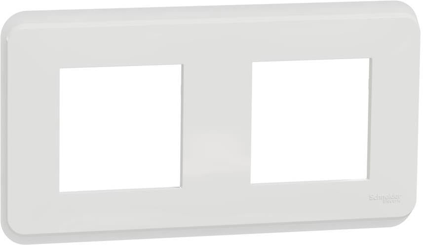 Лицева рамка 2х Антибактериална Unica Pro SE, SCHNEIDER ELECTRIC, NU400420