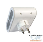СТАТИЧЕН АДАПТЕР 4х2Р LEGRAND - БЯЛ/СИВ