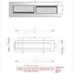 Метален капак CONI DUO 2x3M, цвят Бял, Bachmann, BACHMANN, B911.028