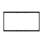 Рамка 2х 80x80 Form FF Metal Carbon EKINEX, EK-FO2-GBU