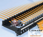 Панел 19" 1U 24x RJ45 с метален аранжор празен Linkeo Legrand - 632850
