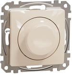 Димер ротативен R=5-200W C=5-150VA LED=5-100W цвят Крем Sedna SE, SCHNEIDER ELECTRIC, SDD112502