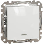 Девиаторен ключ с подсветка цвят Бял Sedna SE, SCHNEIDER ELECTRIC, SDD111106L