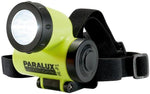 Фенер челник 3W IP68 Ex 120lm 150 метра лъч PARALUX® HL-P1 жълт 2хААА поликарбонат PARAT, 6911254158