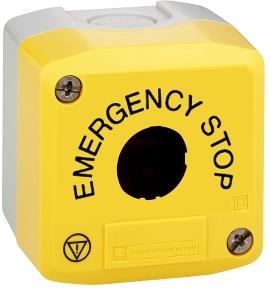 Бутониера празна с 1 отвор Ø22mm - жълт SE, SCHNEIDER ELECTRIC НИСКО НАПРЕЖЕНИЕ, XALK01H29