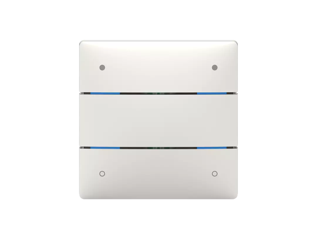 Пулт за управление iON4 4х бутона LED цвят Бял LUXORliving Theben, KNX, 4800414