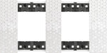 Рамка 2x2 мод. цвят Пиксел (Pixel) Living Now Bticino - KA4802M2MW