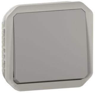 Бутон механизъм цвят Сив IP55 Plexo New Legrand, LEGRAND, 69540L
