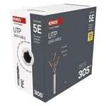 Кабел Cat.5e U/UTP PVC Eca сив – 305m EMOS