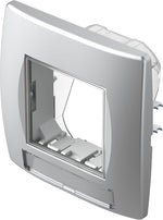 Рамка 2 мод. IP44 за контакти цвят Сребро мат Modul TEM, CM23ES