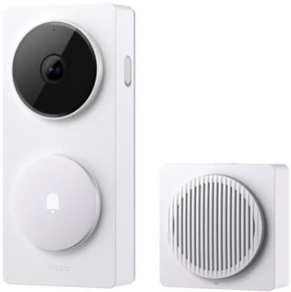 Видео бутон Wi-Fi и звънец бял Aqara Video Doorbell G410 - 8380, AQARA, CH-C09D-W