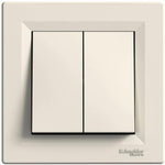 Сериен девиаторен ключ моноблок цвят Крем Asfora SE, SCHNEIDER ELECTRIC, EPH0600123