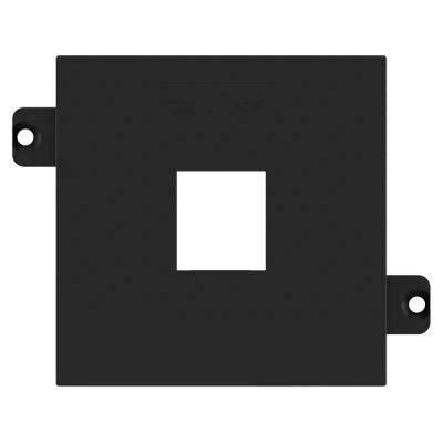 Лицев панел за 1х RJ45 Keystone 55x55 Fenix Black Ingo EKINEX, EK-KSC-1K-FNI