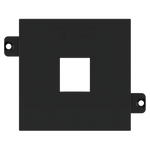 Лицев панел за 1х RJ45 Keystone 55x55 Fenix Black Ingo EKINEX, EK-KSC-1K-FNI