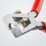 Клещи заголващи универсални, жило Ø5-10мм, червена ръкохватка 160мм, с отваряща пружина, Knipex - K1101160