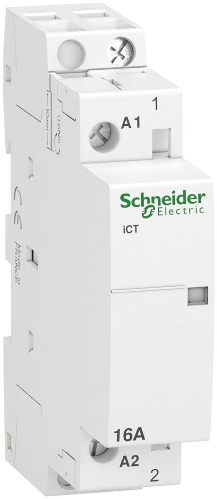 Модулен контактор Acti 9 iCT 16A 1NO 230…240Vac 1 мод. SE, SCHNEIDER ELECTRIC НИСКО НАПРЕЖЕНИЕ, A9C22711