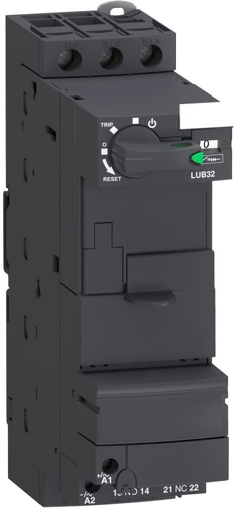 Основа за моторен пускател TeSys U 3P 32A SE, SCHNEIDER ELECTRIC НИСКО НАПРЕЖЕНИЕ, LUB32
